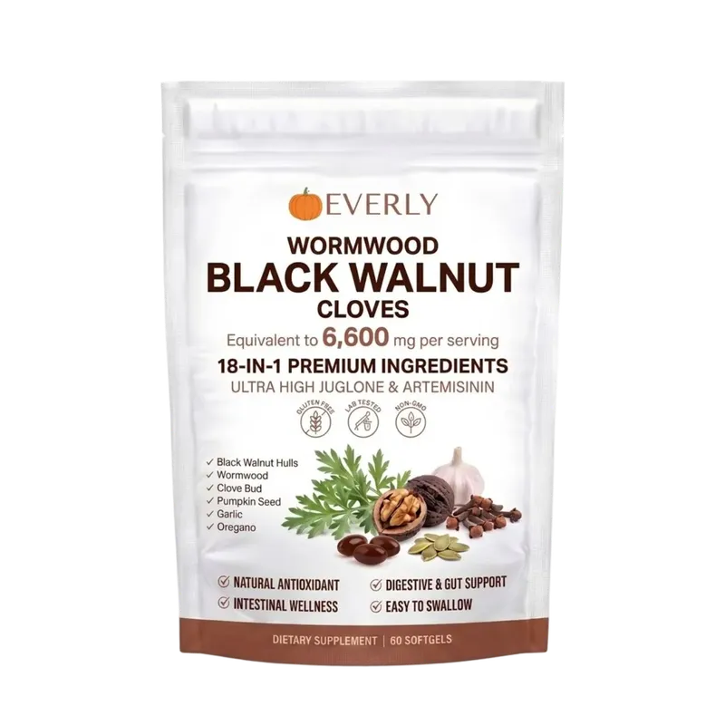 Everly Wormwood Black Walnut Cloves Softgels