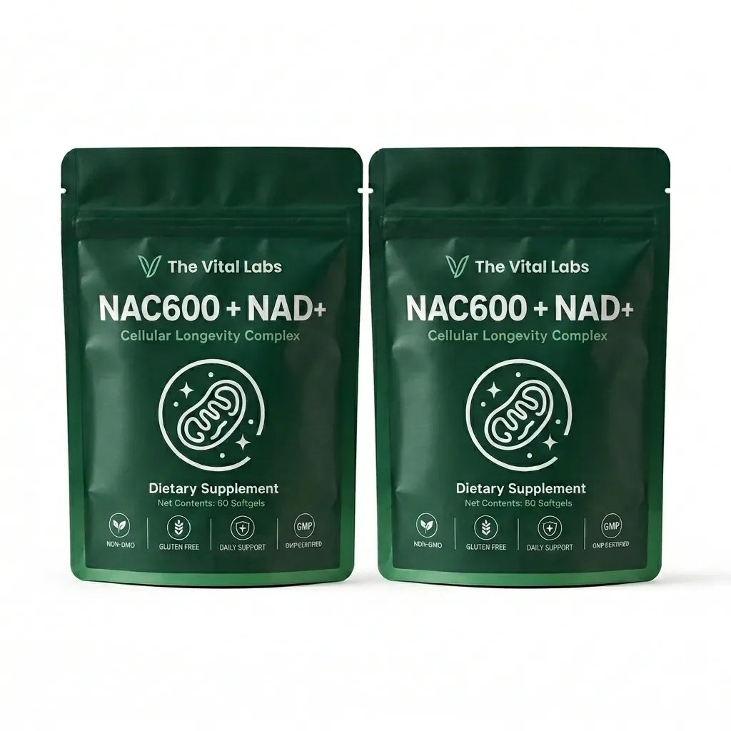 The Vital Labs NAC600 + NAD+