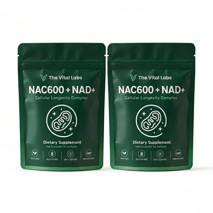 The Vital Labs NAC600 + NAD+