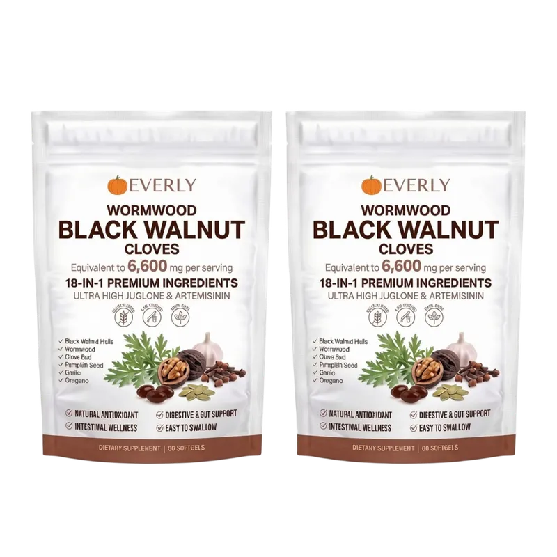 Everly Wormwood Black Walnut Cloves Softgels