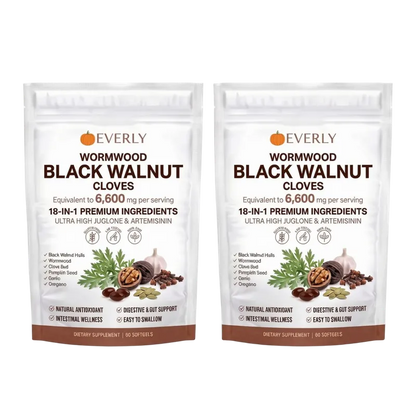 Everly Wormwood Black Walnut Cloves Softgels