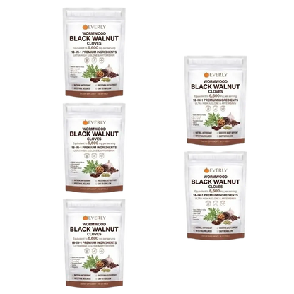 Everly Wormwood Black Walnut Cloves Softgels
